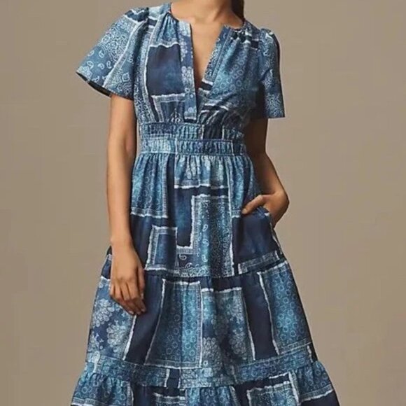 The Somerset Cotton Maxi Dress by Anthropologie